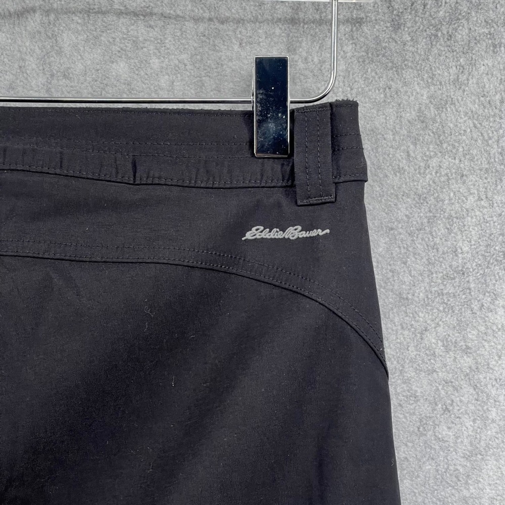 Eddie Bauer Guide Pro Fleece Lined Pants Womens 10 Black D3261024 Hiking Outdoor - Picture 12 of 12